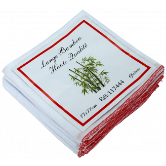 LANGE BAMBOU - Rouge